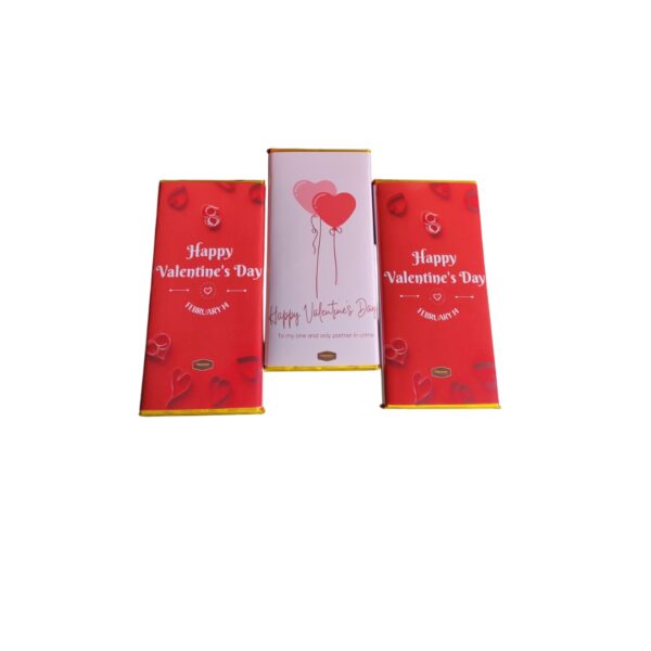 Simply Balloons Personalized Chocolate Slab (1 Day Delivery Period)